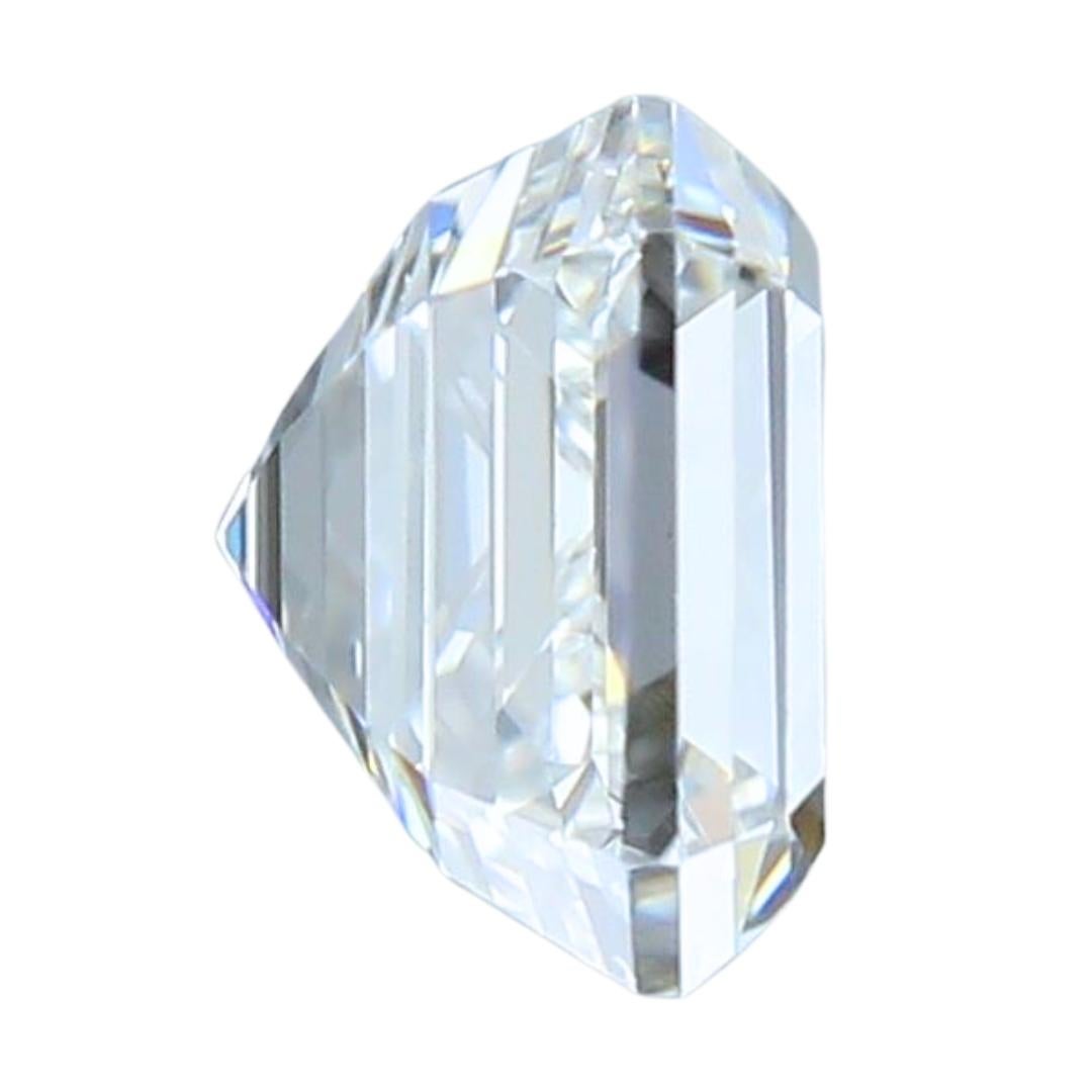 Quadrato Diamante radioso a forma quadrata con taglio ideale da 1,20 carati - Certificato GIA in vendita