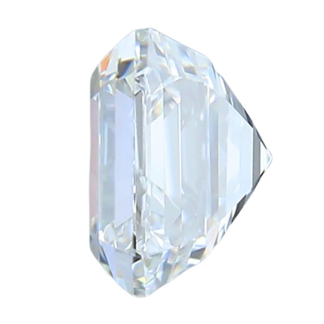 Radiant 1.20ct Ideal Cut Square-Shaped Diamond - GIA Certified In New Condition For Sale In רמת גן, IL