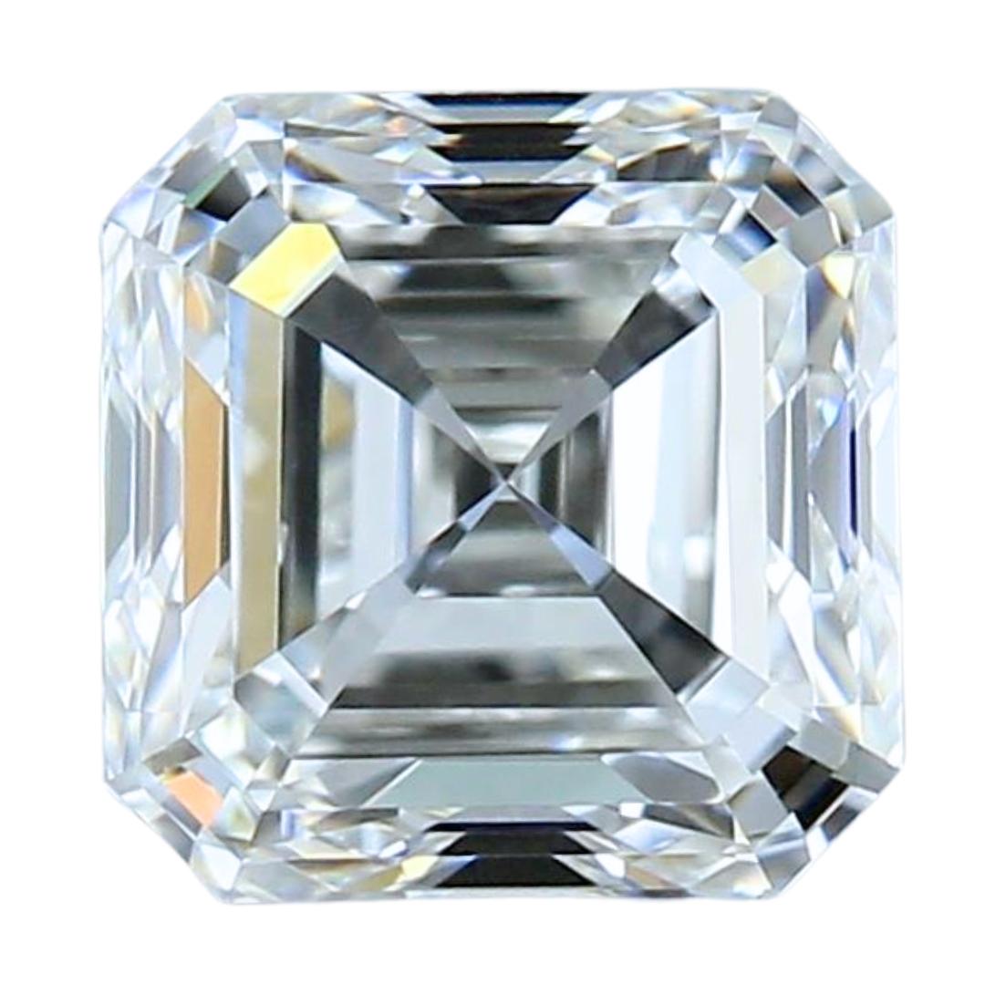 Radiant 1.20ct Ideal Cut Square-Shaped Diamond - GIA Certified For Sale 2