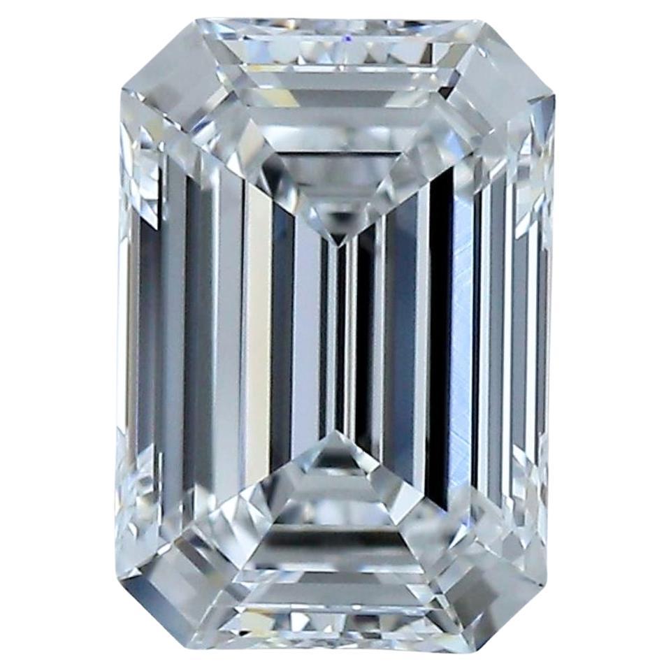 Radiant 1.31ct Ideal Cut Emerald-Cut Diamond - GIA Certified For Sale