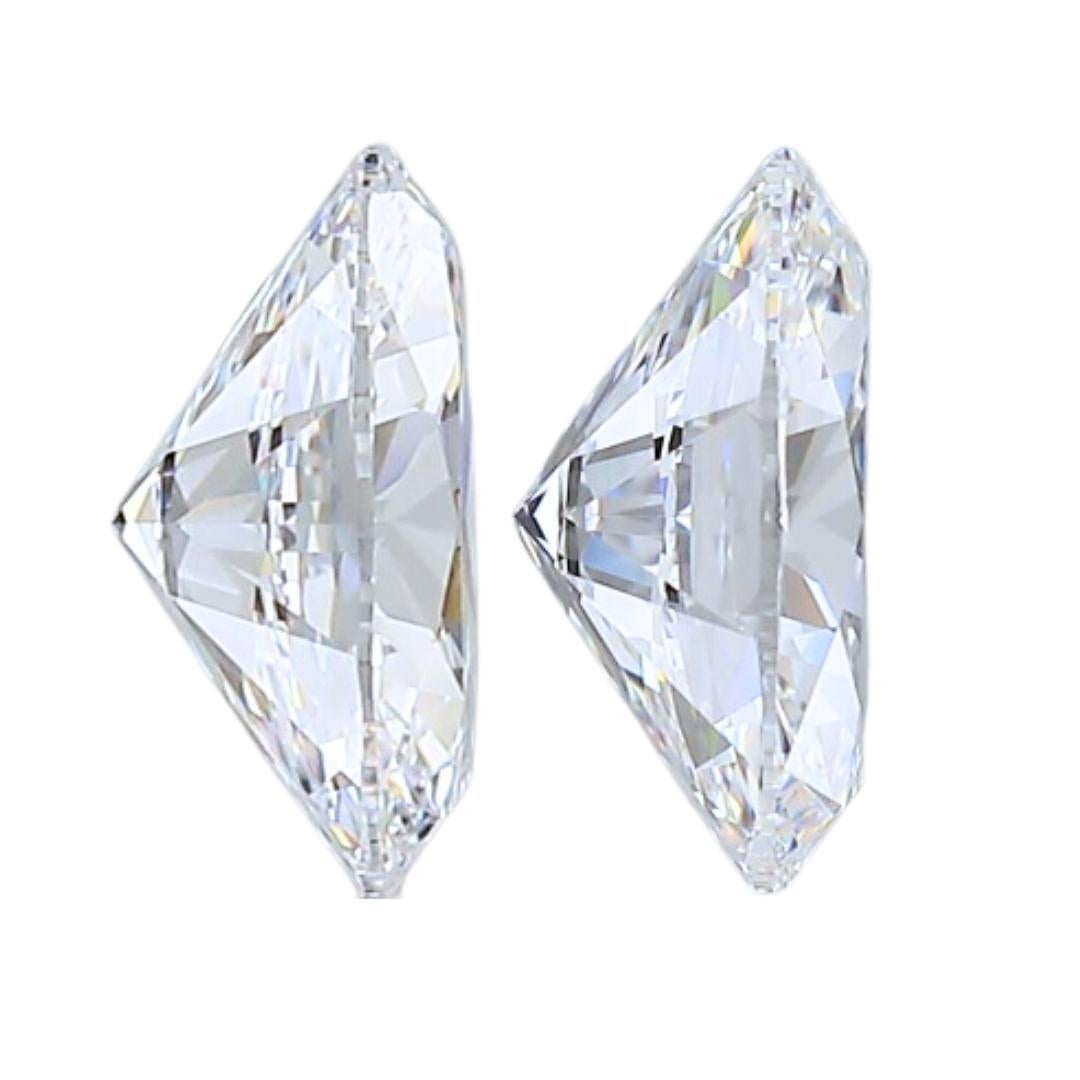 Radiant 1.40ct Double Excellent Ideal Cut Oval Diamond - GIA Certified In New Condition For Sale In רמת גן, IL