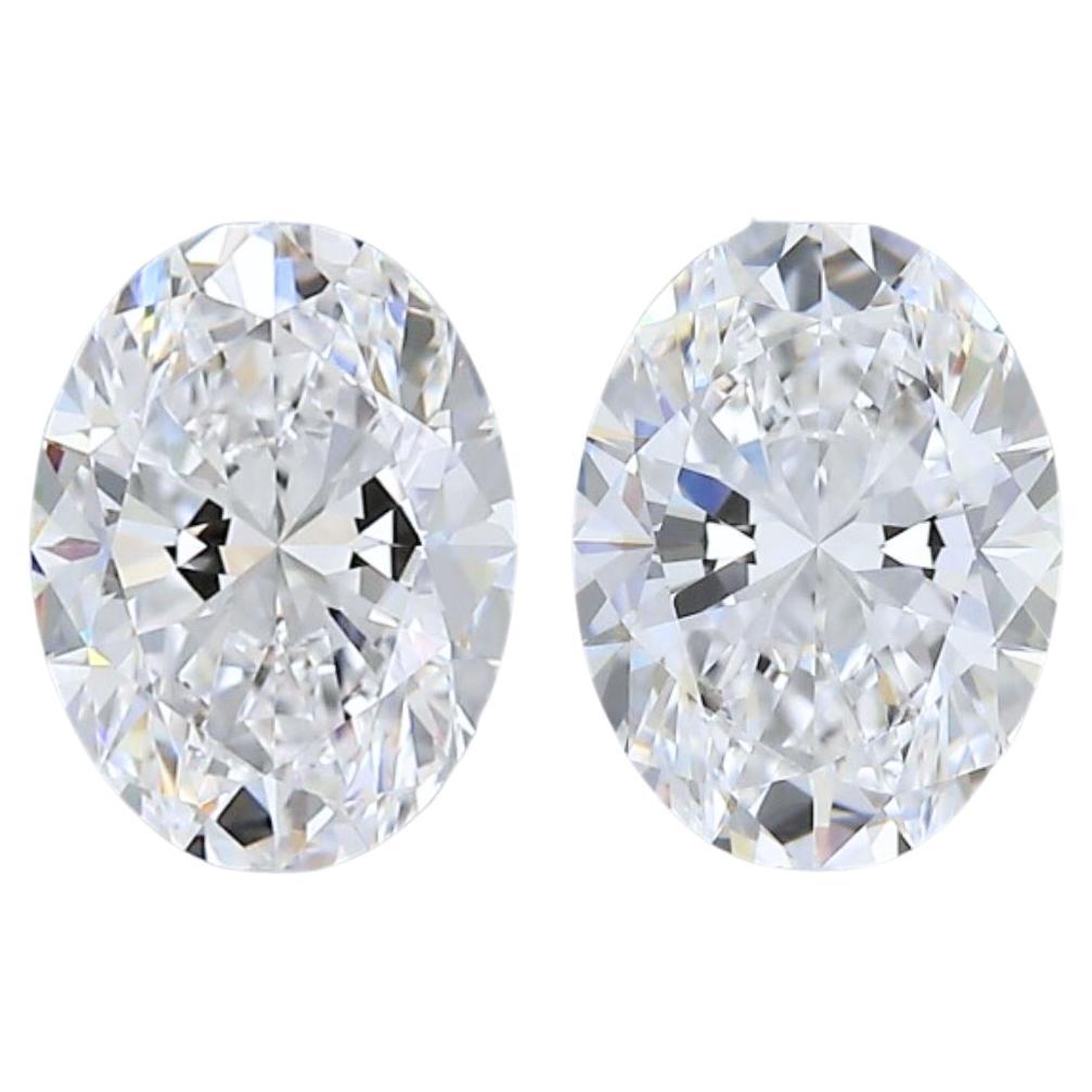 Radiant 1.40ct Double Excellent Ideal Cut Oval Diamond - GIA Certified