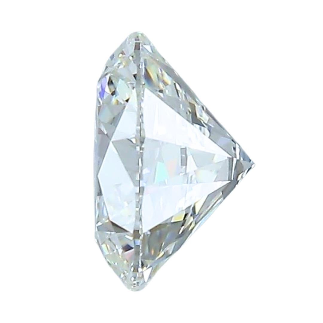 Radiant 1.50ct Ideal Cut Round Diamond - GIA Certified In New Condition For Sale In רמת גן, IL