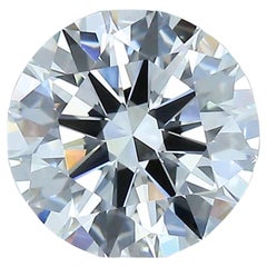 Diamant rond taille idéale de 1.50 carat, certifié GIA