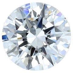 Radioso diamante rotondo naturale da 1,51 carati - certificato IGI