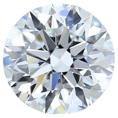 Radioso diamante a forma rotonda con taglio ideale triplo eccellente da 1.64 carati - Certificato GIA
