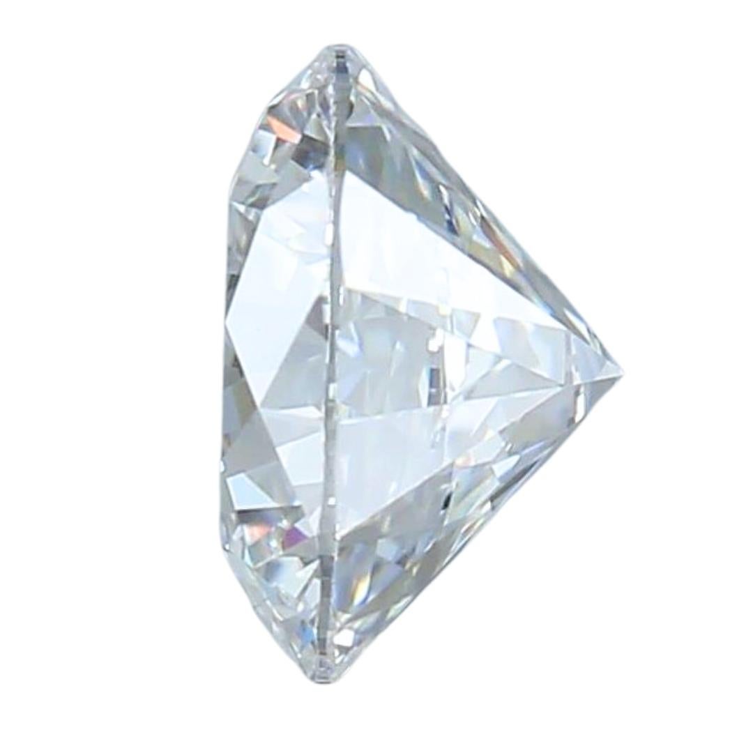  Radiant 1pc Ideal Cut Natural Diamond w/1.37 ct - GIA Certified In New Condition For Sale In רמת גן, IL