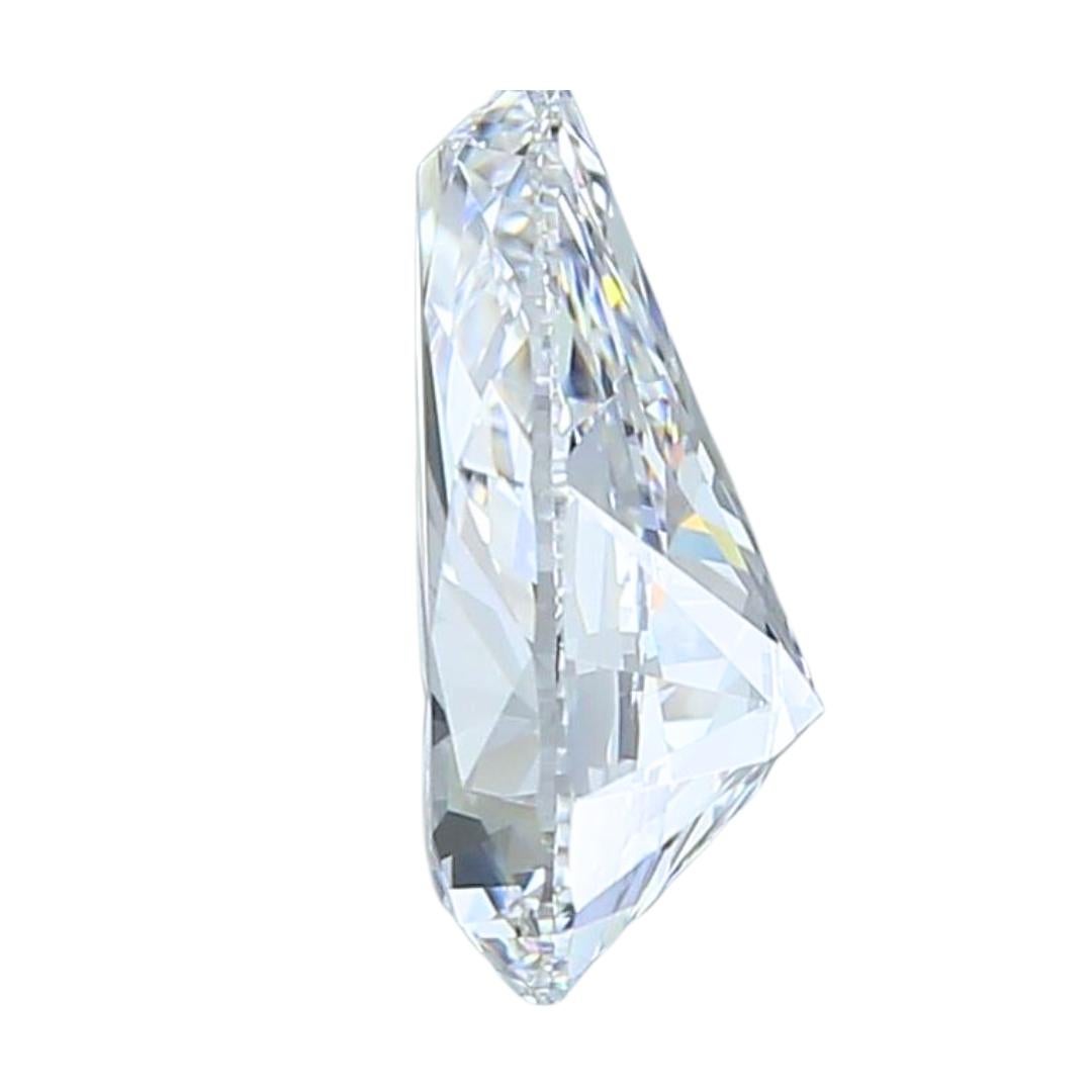 Radiant 2.01ct Ideal Cut Pear-Shaped Diamond - GIA Certified In New Condition For Sale In רמת גן, IL