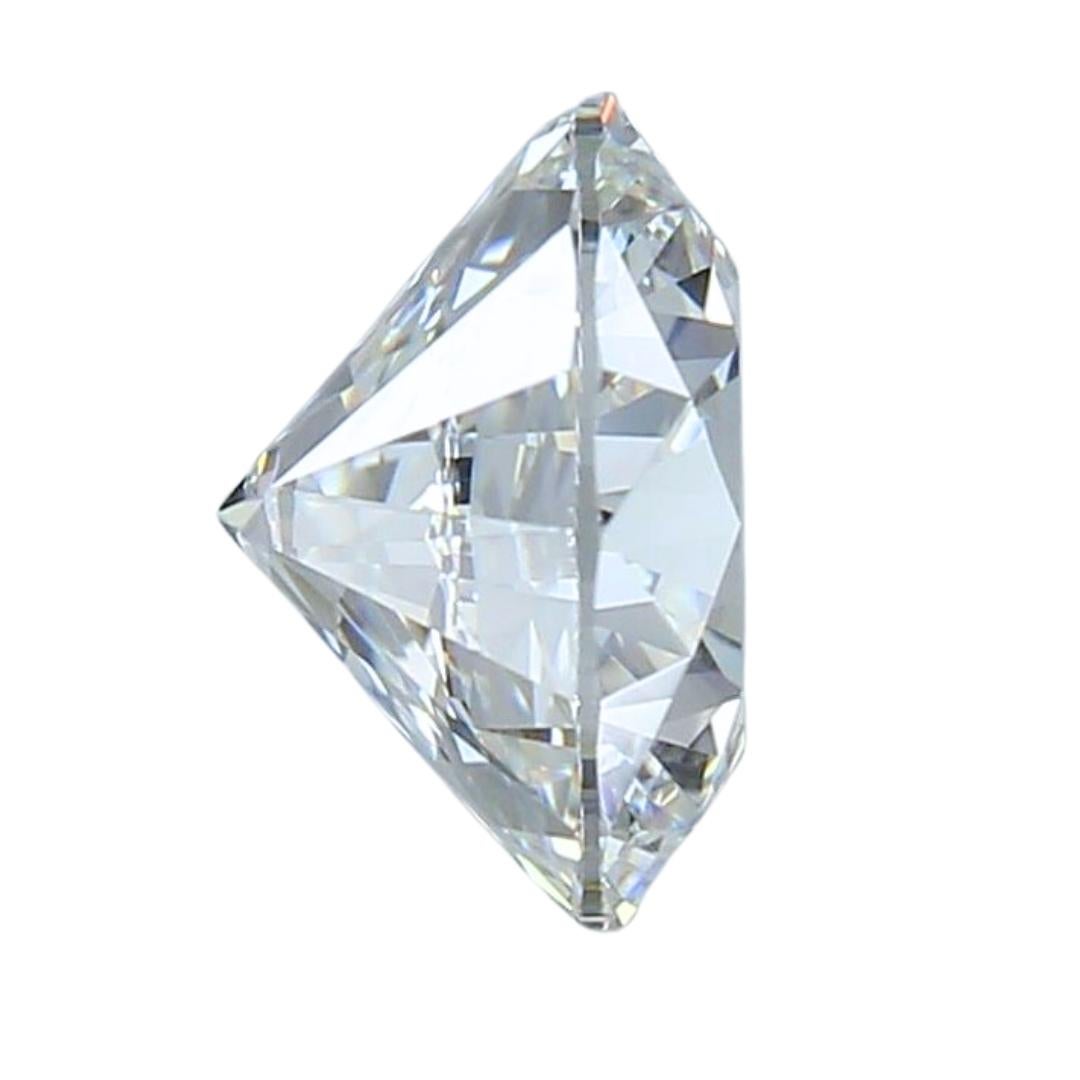Round Cut Radiant 2.02 ct Ideal Cut Round Diamond - GIA Certified For Sale