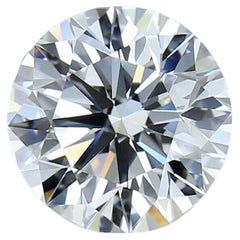Diamant rond de 2,02 carats de taille idéale, certifié GIA