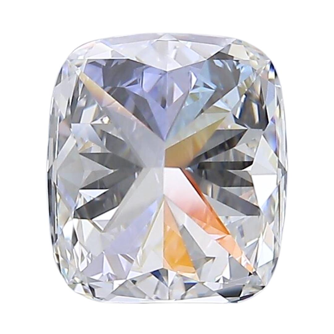  Diamant naturel de 2,20 carats de taille idéale, certifié GIA Pour femmes 