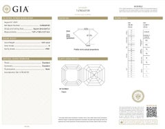 Radiant 3.01 ct Ideal Cut Square Diamond - GIA Certified