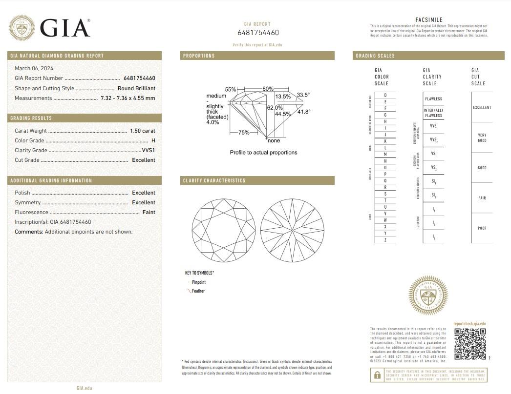 Radiant 3.01ct Ideal Cut Pair of Diamonds - GIA Certified

Elevate your jewelry collection with this stunning pair of round diamonds, boasting a combined weight of 3.01-carat. Certified by the GIA, these diamonds ensure exceptional quality and