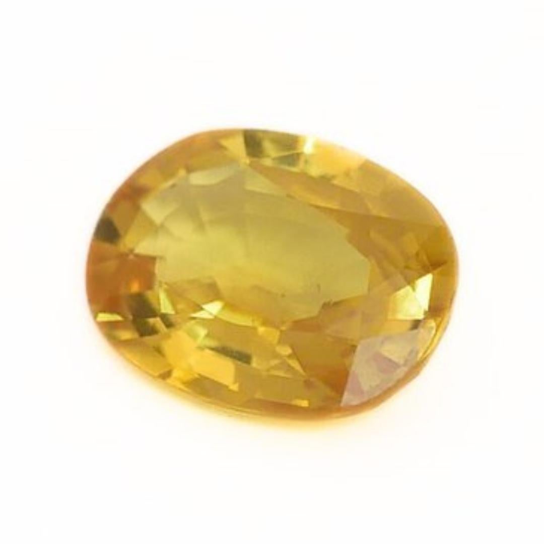 Oval Cut Radiant 3.23ct Sapphire Gemstone - GIA Certified For Sale