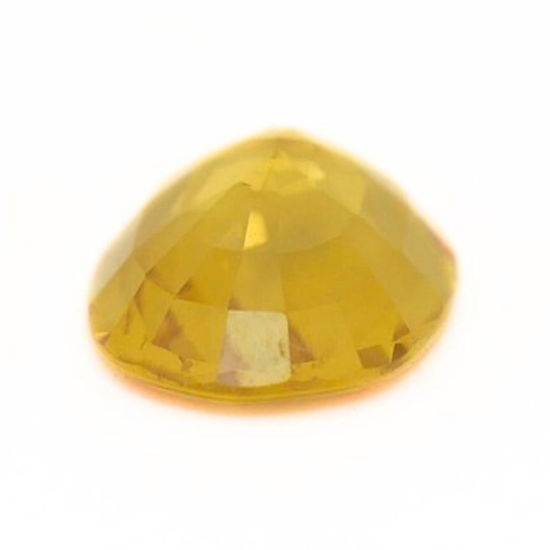Radiant 3.23ct Sapphire Gemstone - GIA Certified For Sale 1