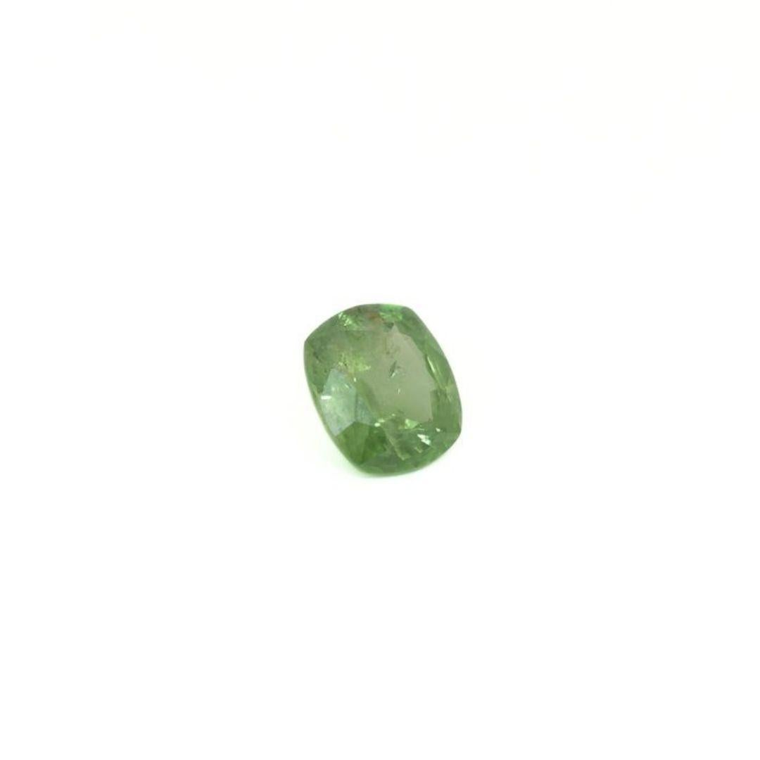 Radiant 3.43ct Garnet Gemstone - GIA Certified 1