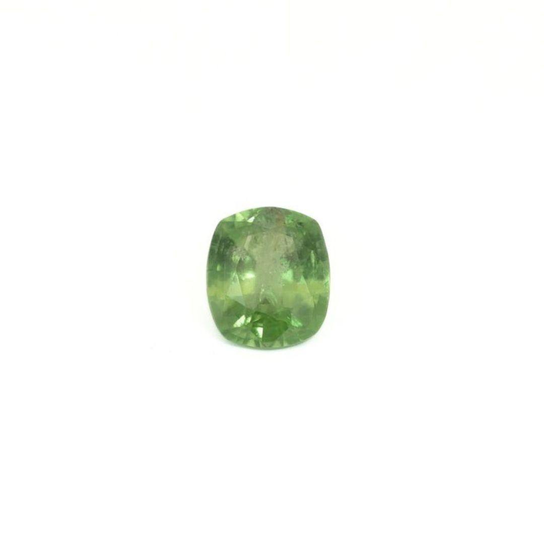 Radiant 3.43ct Garnet Gemstone - GIA Certified 2