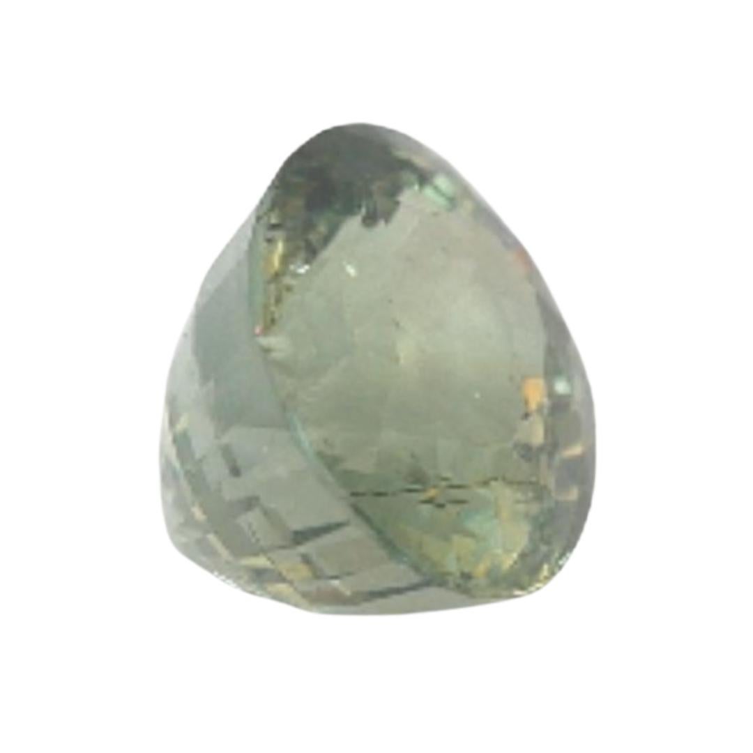 Radiant 6.99ct Apatite Gemstone - GIA Certified For Sale 1
