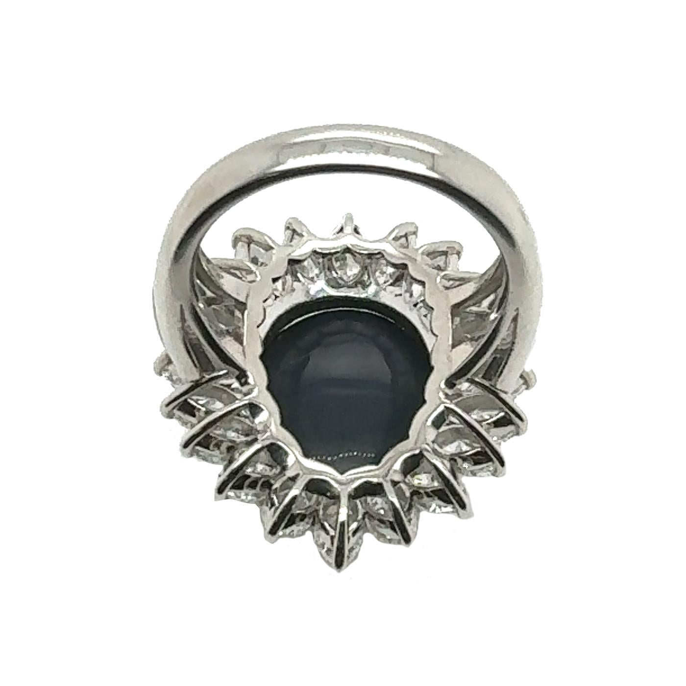Radiant Aurora Schwarzer Opalring im Zustand „Hervorragend“ im Angebot in Duluth, US