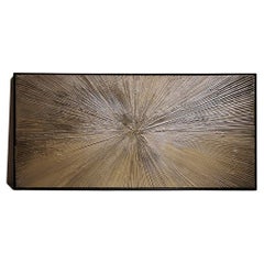 Obra de arte Sol de Bronce Radiante en Resina Epoxi por Alex Obra de arte Sol de Bronce Radiante en Resina Epoxi por Alex