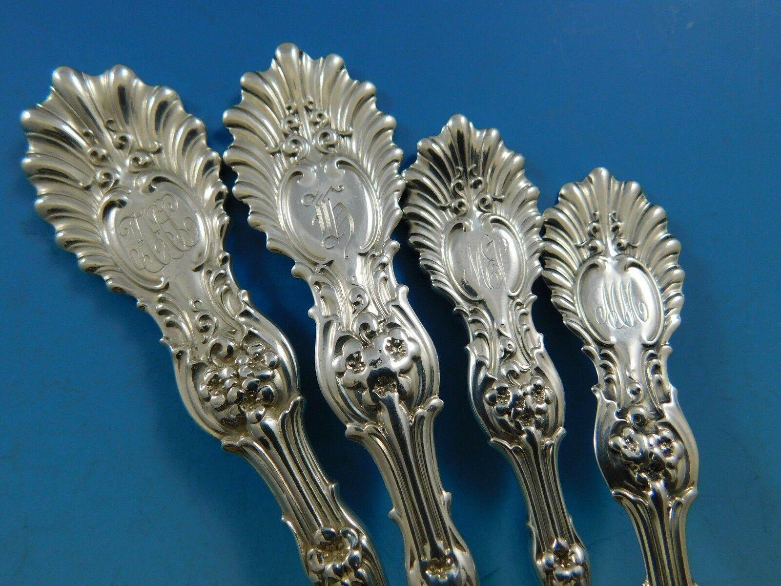 Radiant by Whiting Sterling Silver Flatware Set Dinner for 12 Service 116 Pieces 1