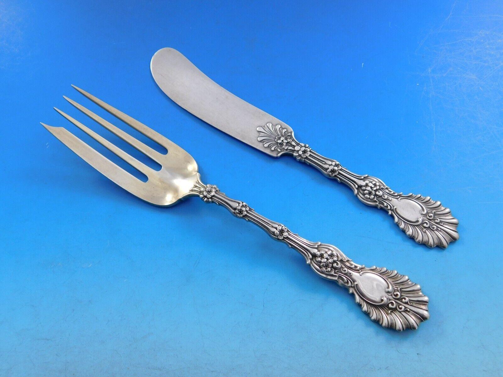 Radiant by Whiting Sterling Silver Flatware Set for 8 Service 53 pieces en vente 3