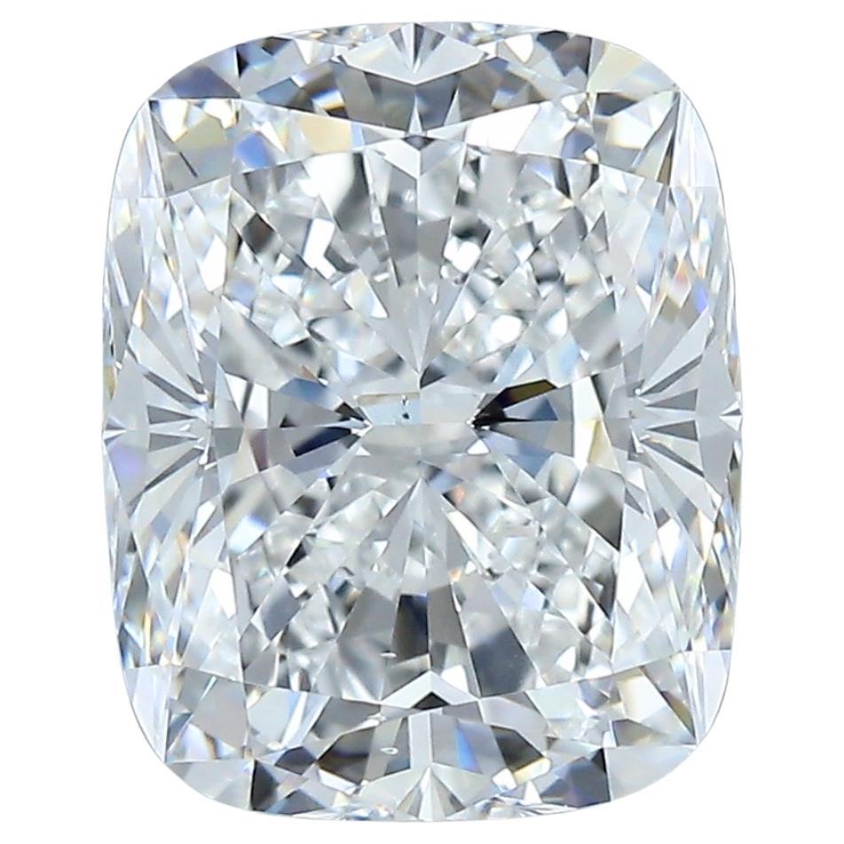 Radiants Kissenschliff 5,12 Karat natürlicher Diamant im Idealschliff - GIA-zertifiziert  im Angebot