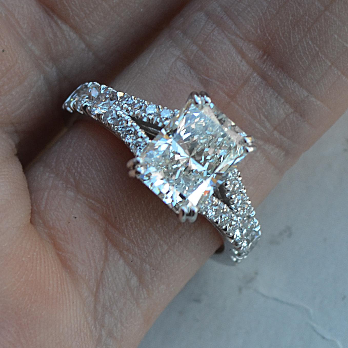 1.5 radiant cut diamond