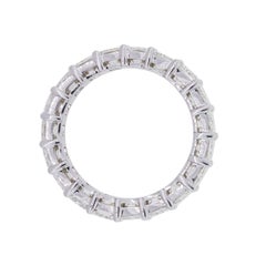 Radiant Cut Diamond Eternity Band