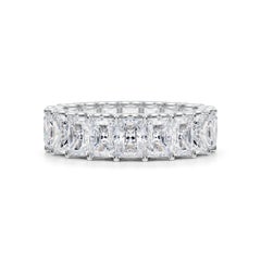 Radiant Cut Eternity Band 7.50 Carat