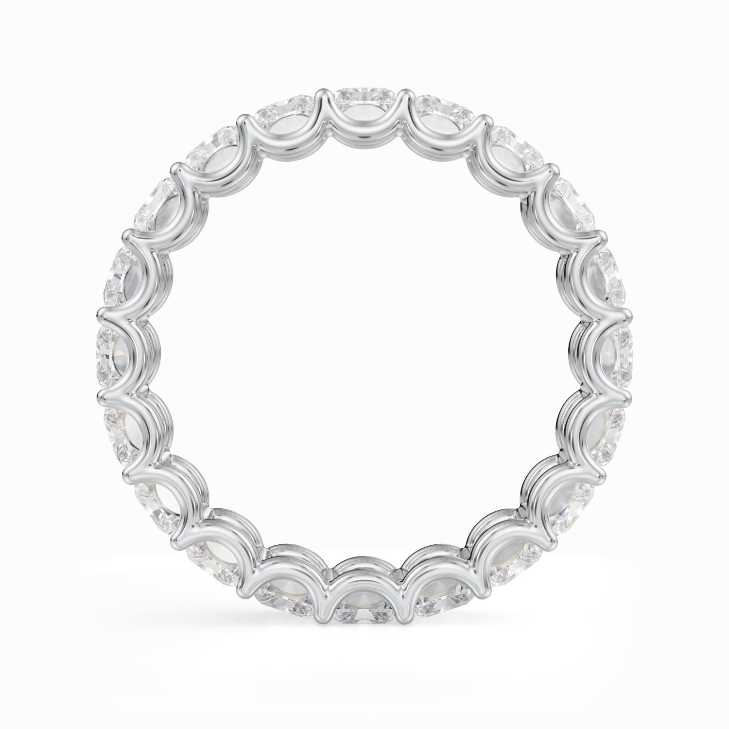 For Sale:  Radiant cut eternity Band 7.50 Carat  3
