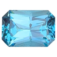 Radiant Cut Sky Blue Color Topaz Loose Gemstone for Ring & Pendant Jewelry 12mm