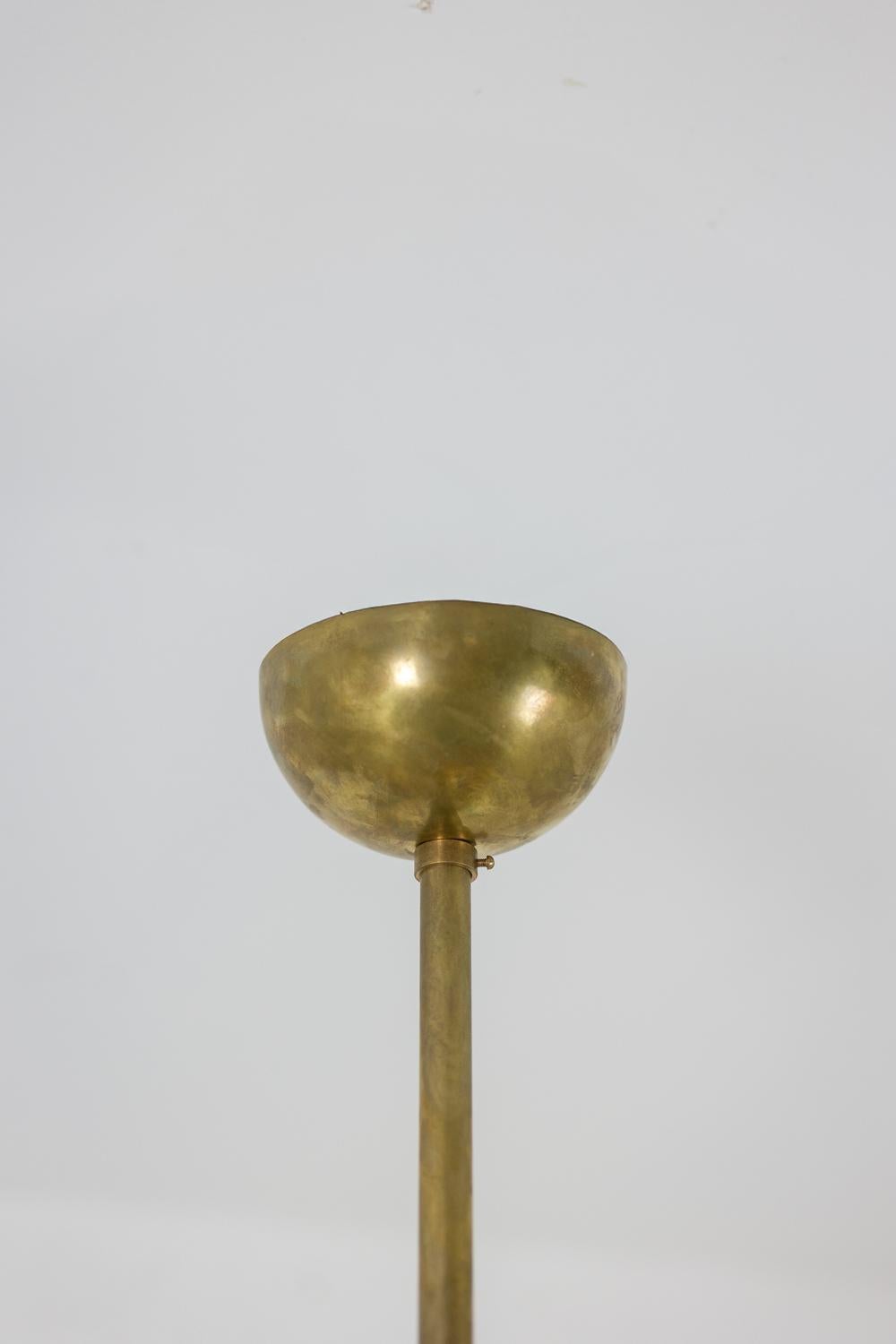 Radiante araña en forma de diábolo con 12 luces. Contemporáneo. en venta 4