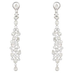 Radiant Diamond 14K Yellow Gold Halo Circle Earrings