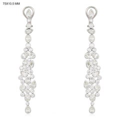 Radiant Diamond 14K Yellow Gold Halo Circle Earrings