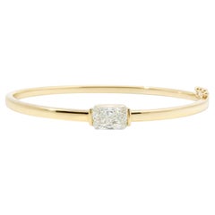 Radiant Diamond Bangle