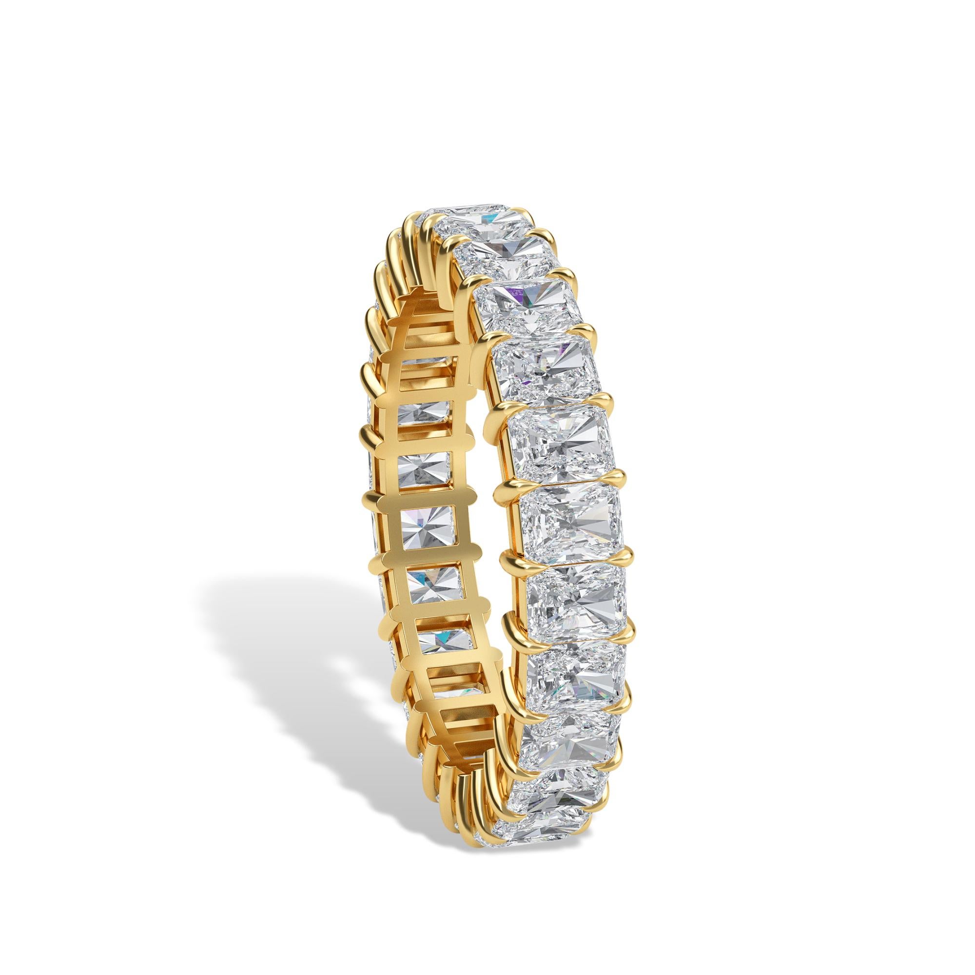 Strahlender Diamant-Eternity-Ring, Gesamtgewicht 2.75 Karat im Zustand „Neu“ im Angebot in Cedarhurst, NY