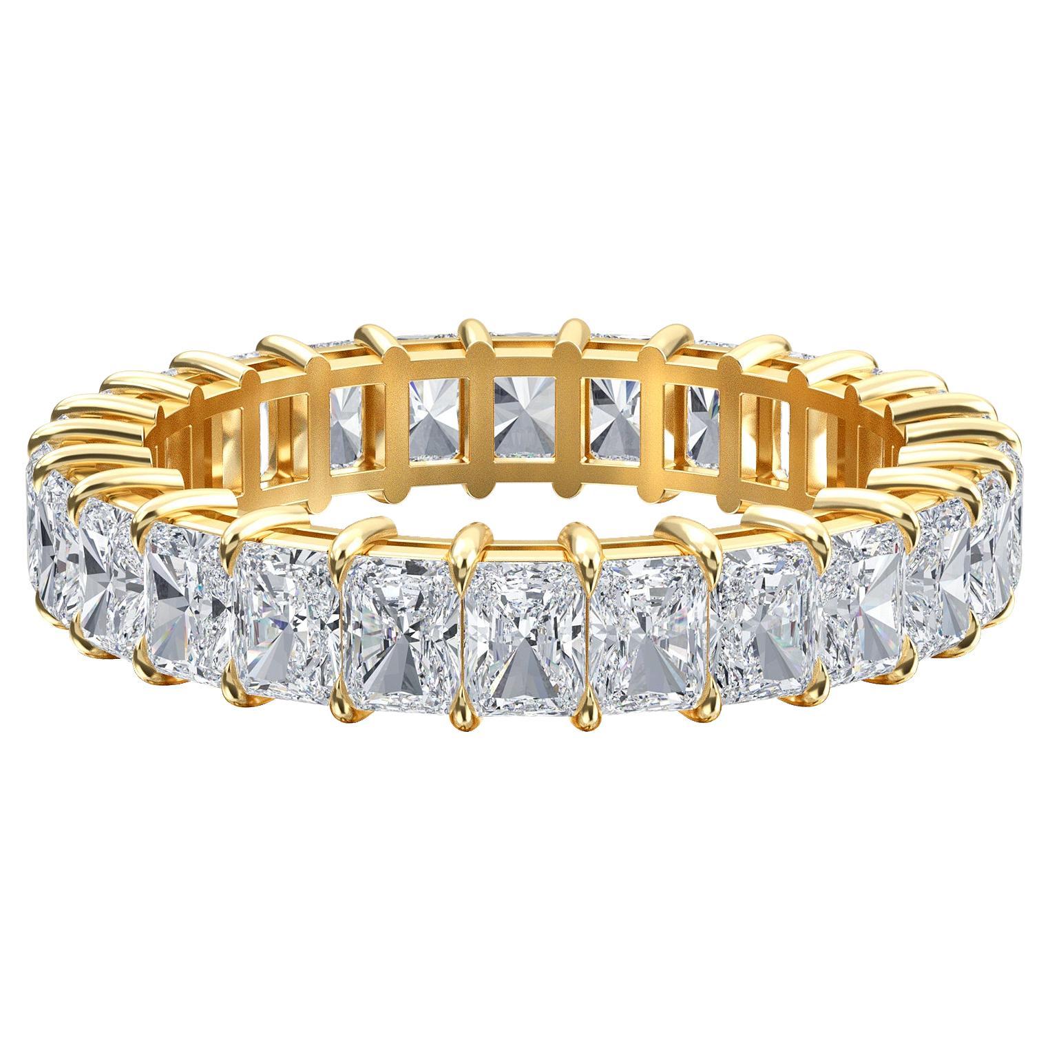 Radiant Diamond Eternity Band, 2.75 Total Carat Weight For Sale