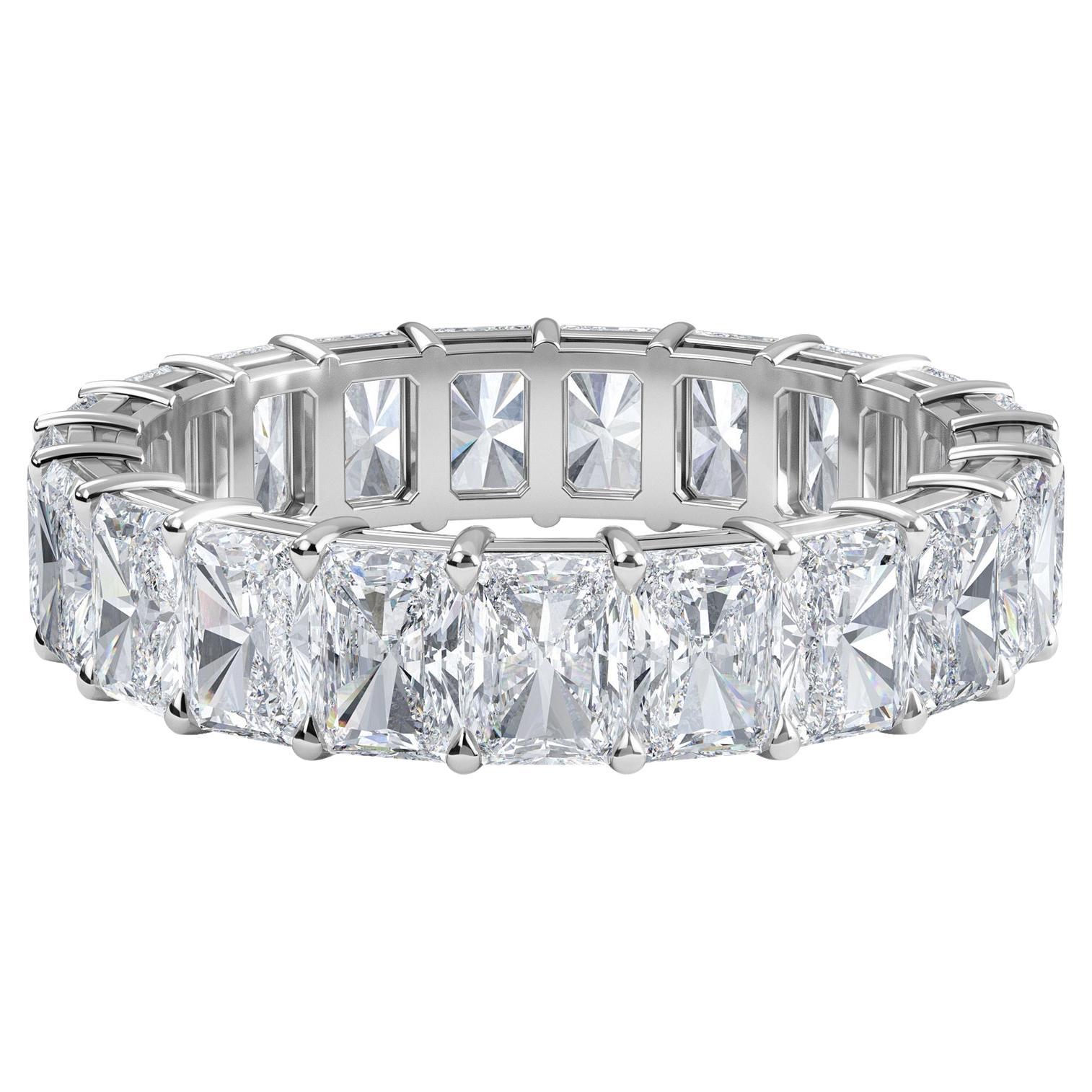 Radiant Diamond Eternity Band, 5.58 Total Carat Weight