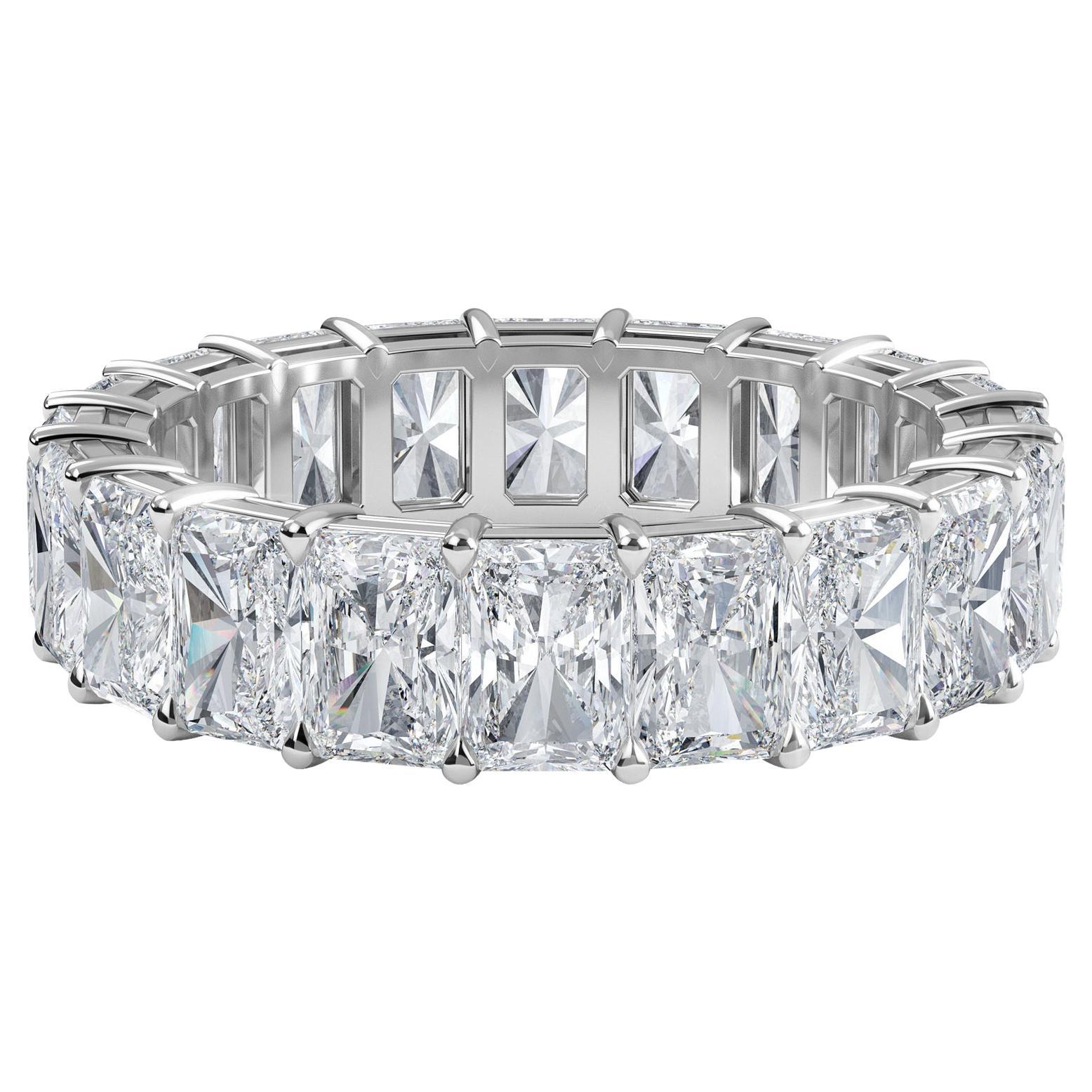 Radiant Diamond Eternity Band, 6.20 Total Carat Weight