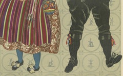 Abito da festa della coppia di South Beveland, ca. 1780-1840, Pubblicato nel 1932