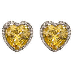 Radiant Heart Earrings