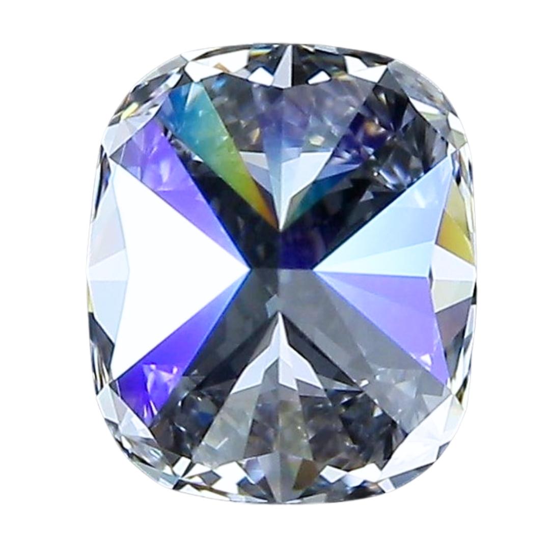 Radiant diamant naturel taille idéale 1 pièce avec 1,19 carat Pour femmes en vente