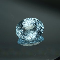 Radiant Kiriko Cut Aquamarine 8.11 Carats, Custom Precision Cut