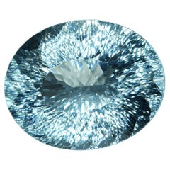 Radiant Kiriko Cut Aquamarine 8.11 Carats, Custom Precision Cut