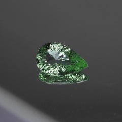 Radiant Kiriko Cut Green Tourmaline 0.80 Carat, Custom Precision Cut
