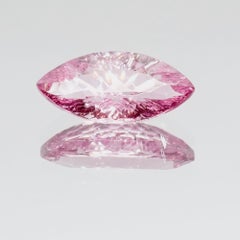 Radiant Kiriko Cut Pink Spinel 0.97 Carats, Custom Precision Cut