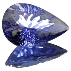 Radiant Kiriko Cut Tanzanite 2.12 Carats, Custom Precision Cut