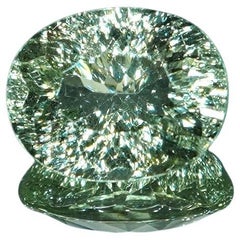 Radiant Kiriko Cut Tsavorite Garnet 1.25 Carat, Custom Precision Cut
