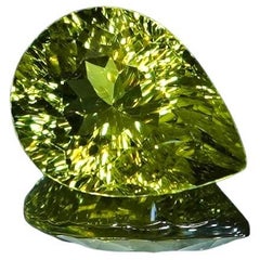 Radiant Kiriko Cut Yellow Sapphire 0.98 Carat, Custom Precision Cut